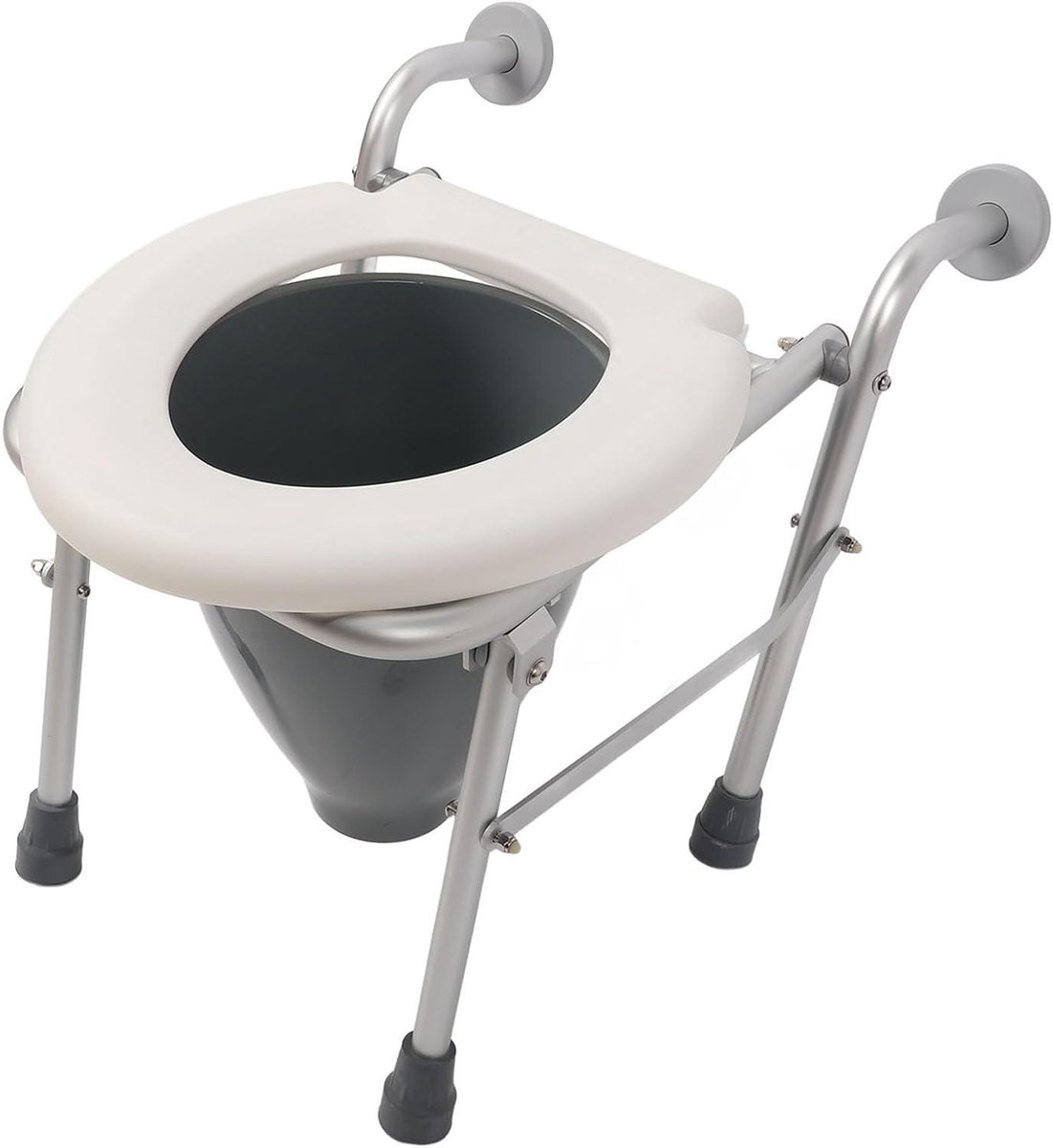 Verhoogde Toiletbril - Opvouwbare Commode - Badkamer Comfort - Multifunctioneel Ontwerp - 54 x 32 cm - Niet gespecificeerd