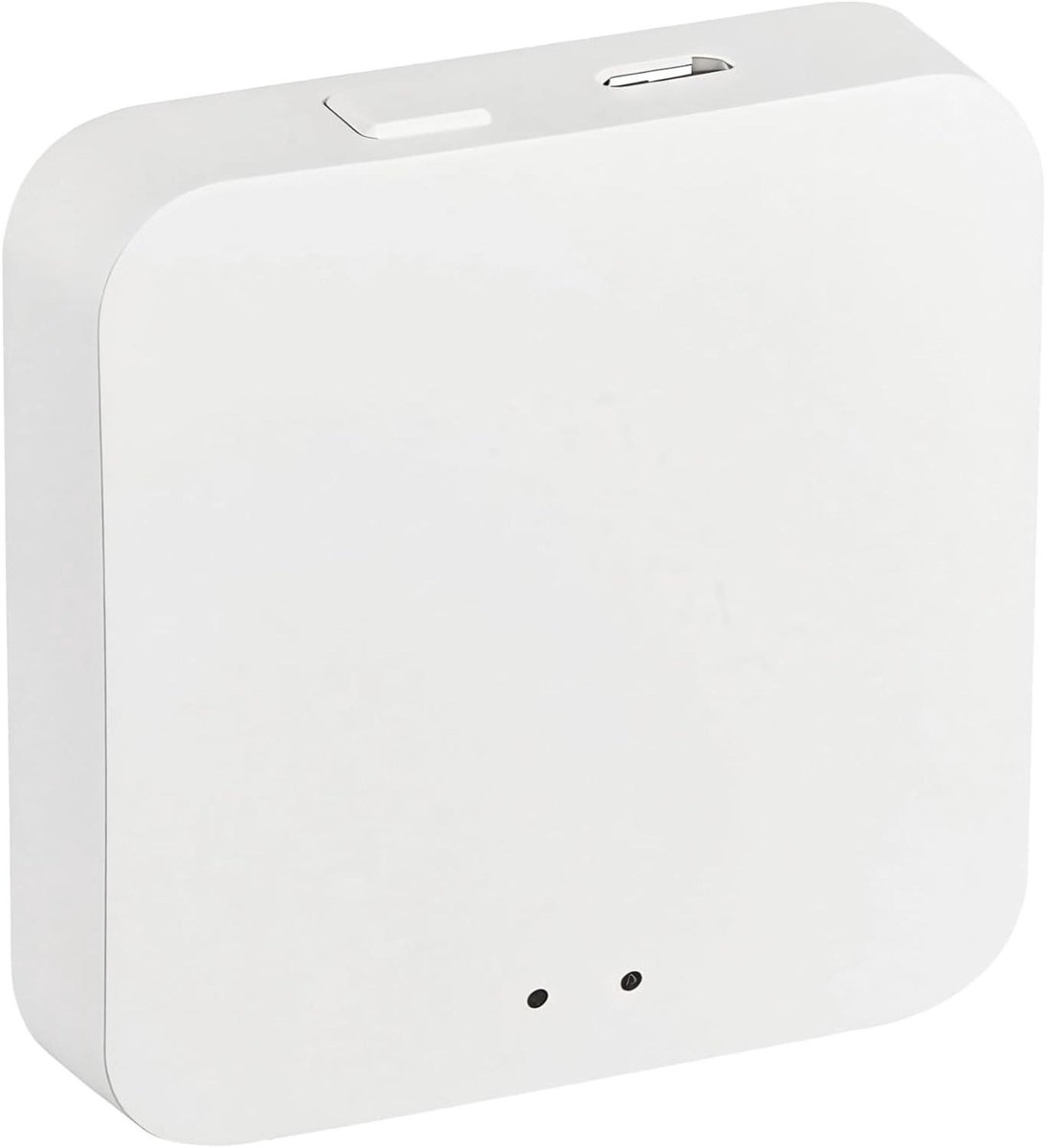 Smart Hub Gateway - Domotica Controller - Huis Automatiseren - Ondersteunt 128 Apparaten - 6x6x1.5 cm - Wit