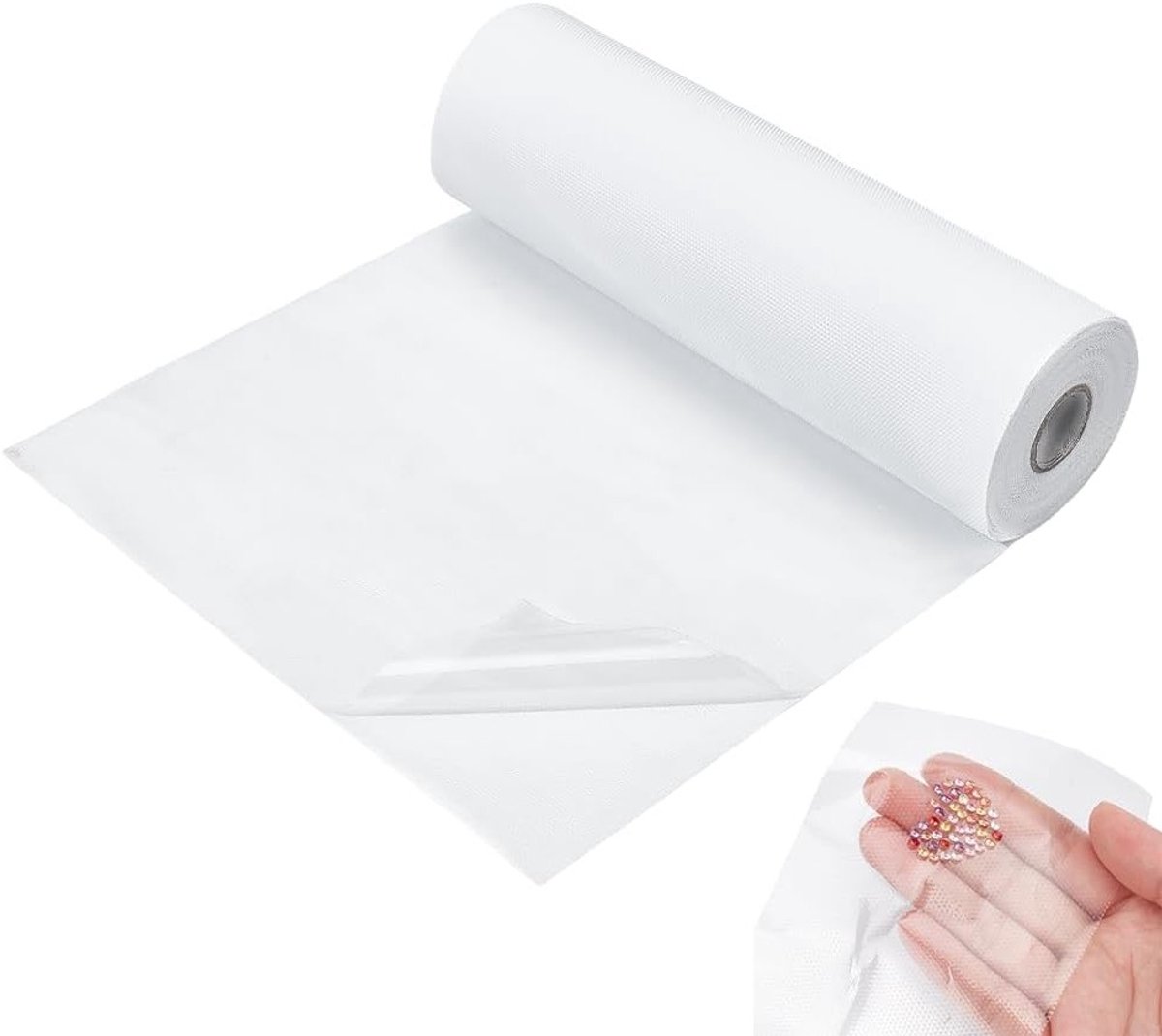10 m Rhinestone Transfer Film Paper 24 cm Breed Hotfix Tape voor Warmteoverdracht en DIY Projecten met Strassstenen