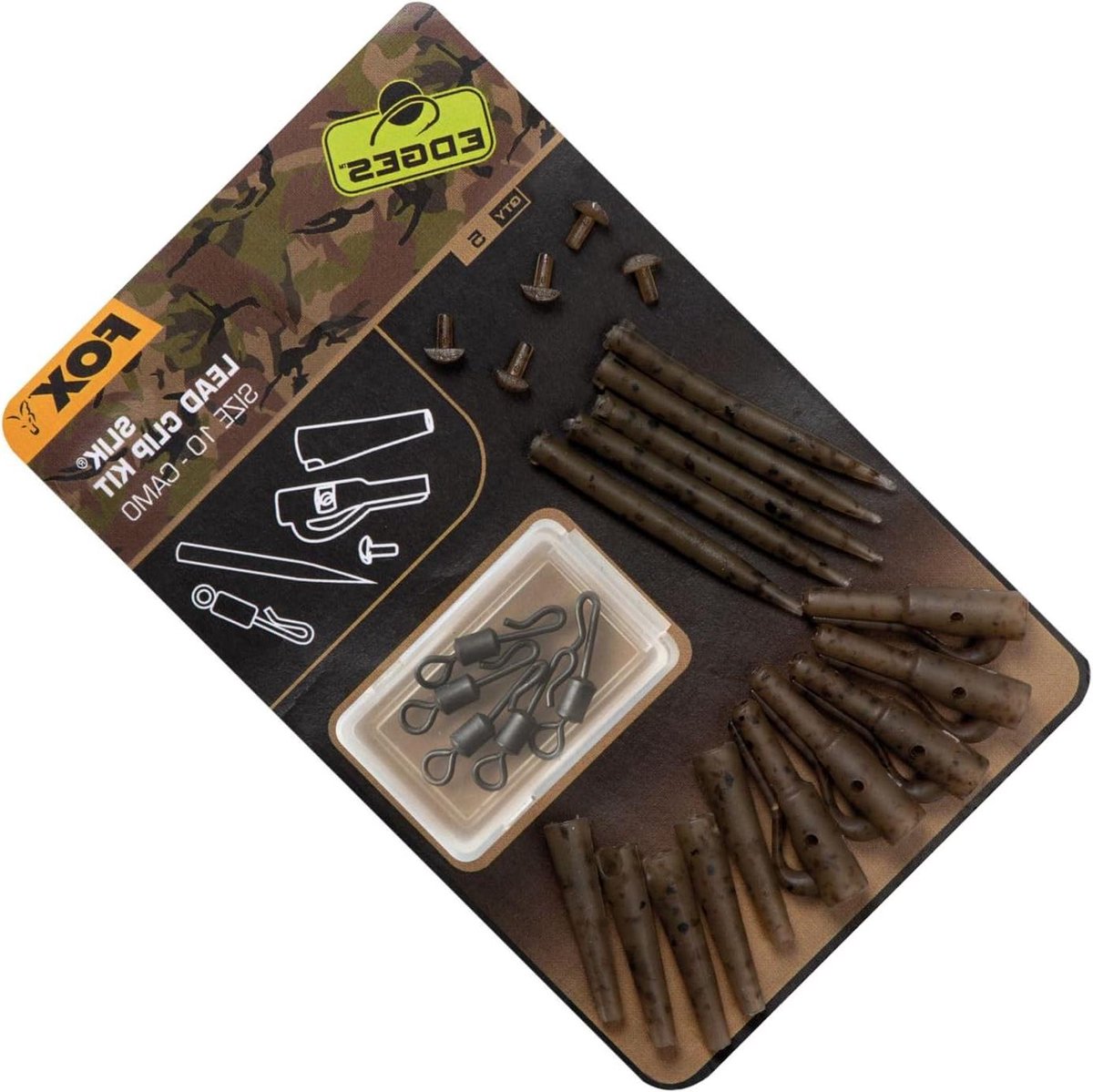 Vislood Kit - Visgerei Accessoires - Vissen - Snelle Lood Ontlading - Maat 10 - Camo
