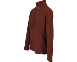 Brunotti Misma Dames Fleece Pully - Rood, Bruin - XS
