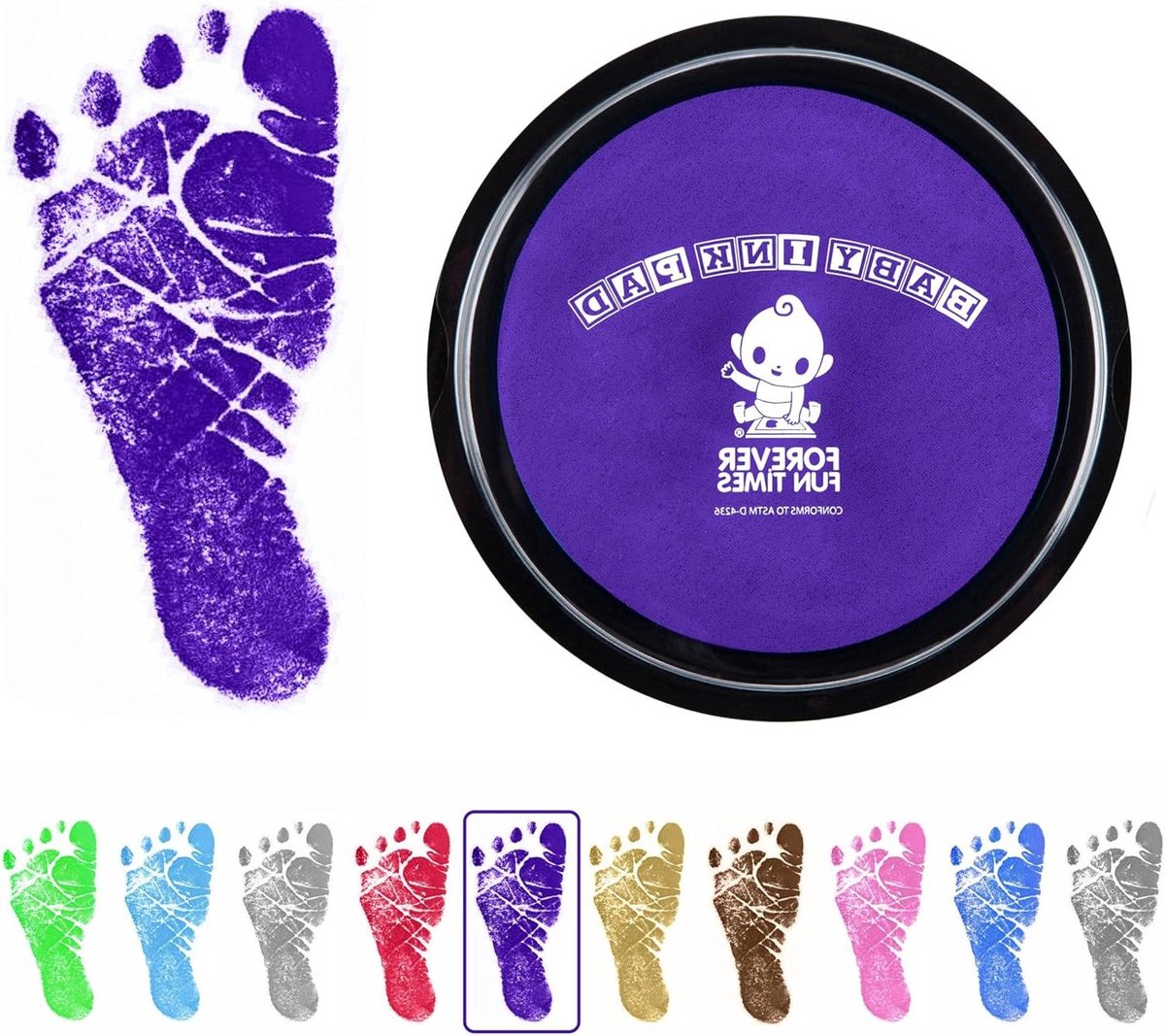 Baby Handen Voetafdruk Set - Baby Herinnering Kit - Herinneringen Vastleggen - Niet Giftig Zonder Vlekken
