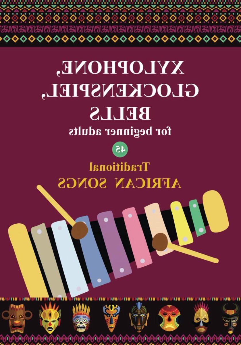 Xylofoon Boek - Glockenspiel Muziekboek - Afrikaanse Liedjes Leren - Noten met Letters - 50 Pagina's