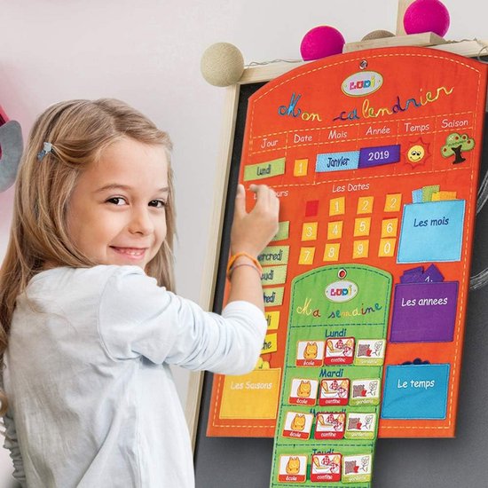 Weekplanner en Kalender voor Kinderen vanaf 3 Jaar - Leer Werkdagen en Activiteiten — afbeelding 5