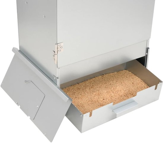 vidaXL - BBQ-rookoven - met - koude - rookgenerator - gegalvaniseerd - staal van Merkloos — afbeelding 4
