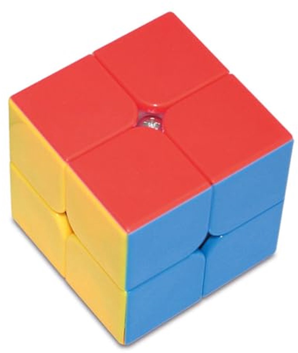 Impossible Cube 2x2 Speed Cube - Veelkleurig en Snel Draaiend Puzzel