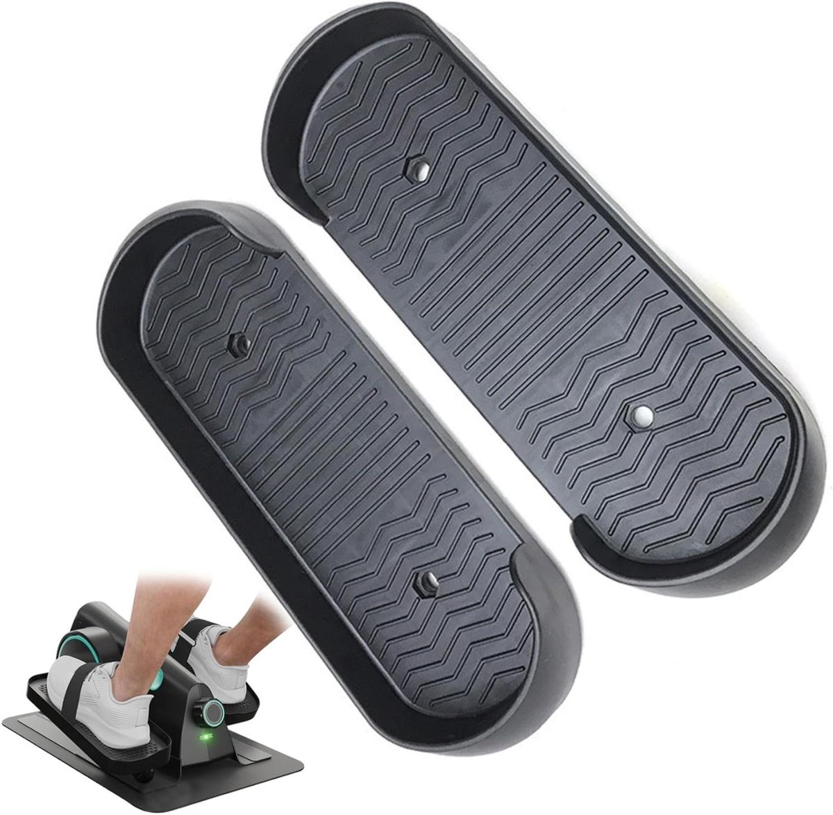 Vervangende Pedaalset - Fitness Onderdelen - Thuis Trainen - Universele Pasvorm - 418 x 173 x 9 cm - Zwart