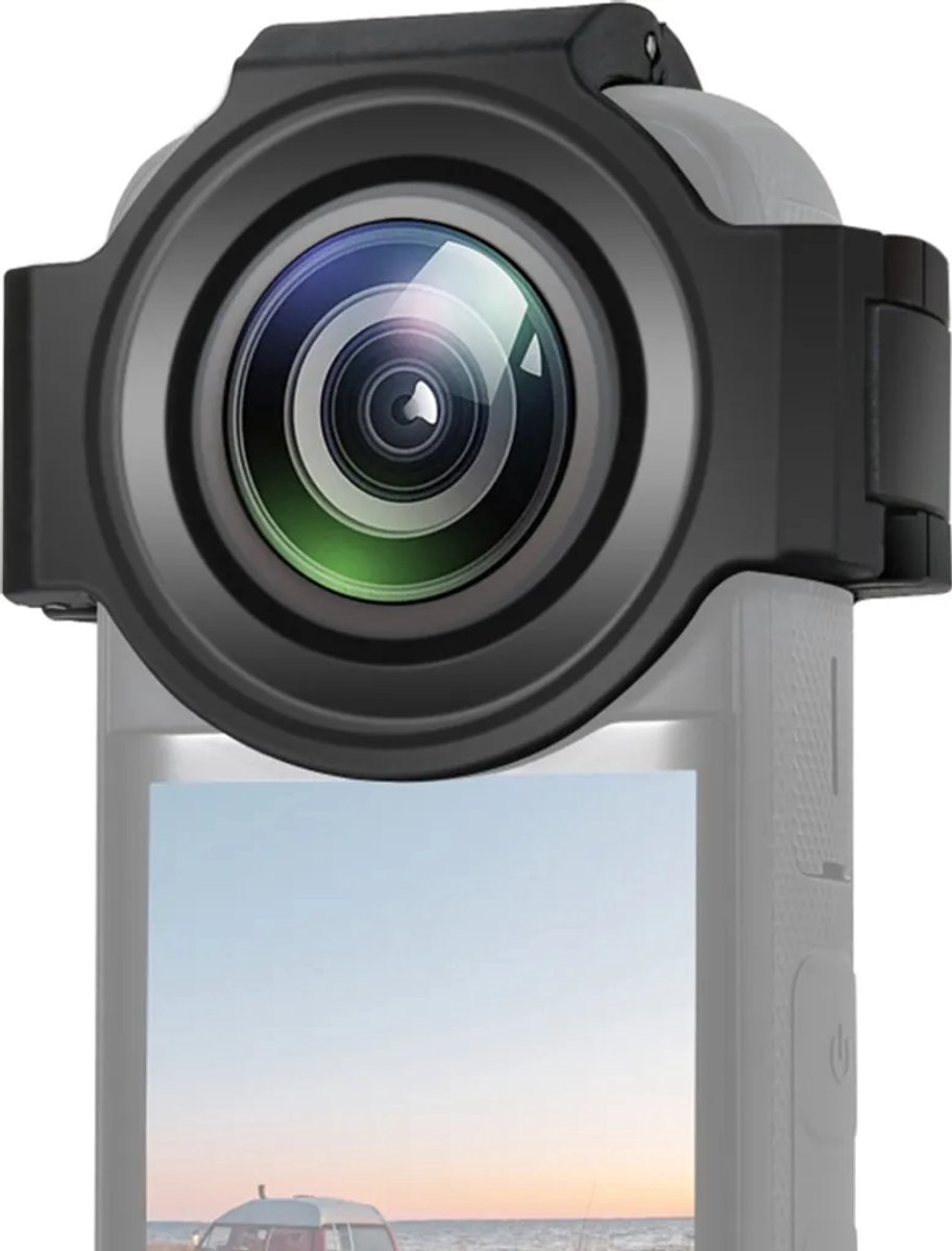 Panoramische lensbeschermer van optisch glas, klikbaar beschermglas voor de lens, geschikt voor Insta360 X3 camera's