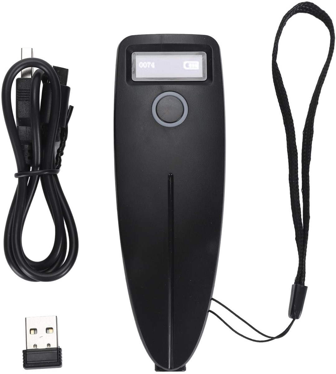 OmGoods - Dailygoody - Bluetooth Barcodescanner - Mini 2D Barcode Lezer - Draagbaar en Handheld - Draadloze Verbinding - 640x480 Resolutie - Geschikt voor Winke