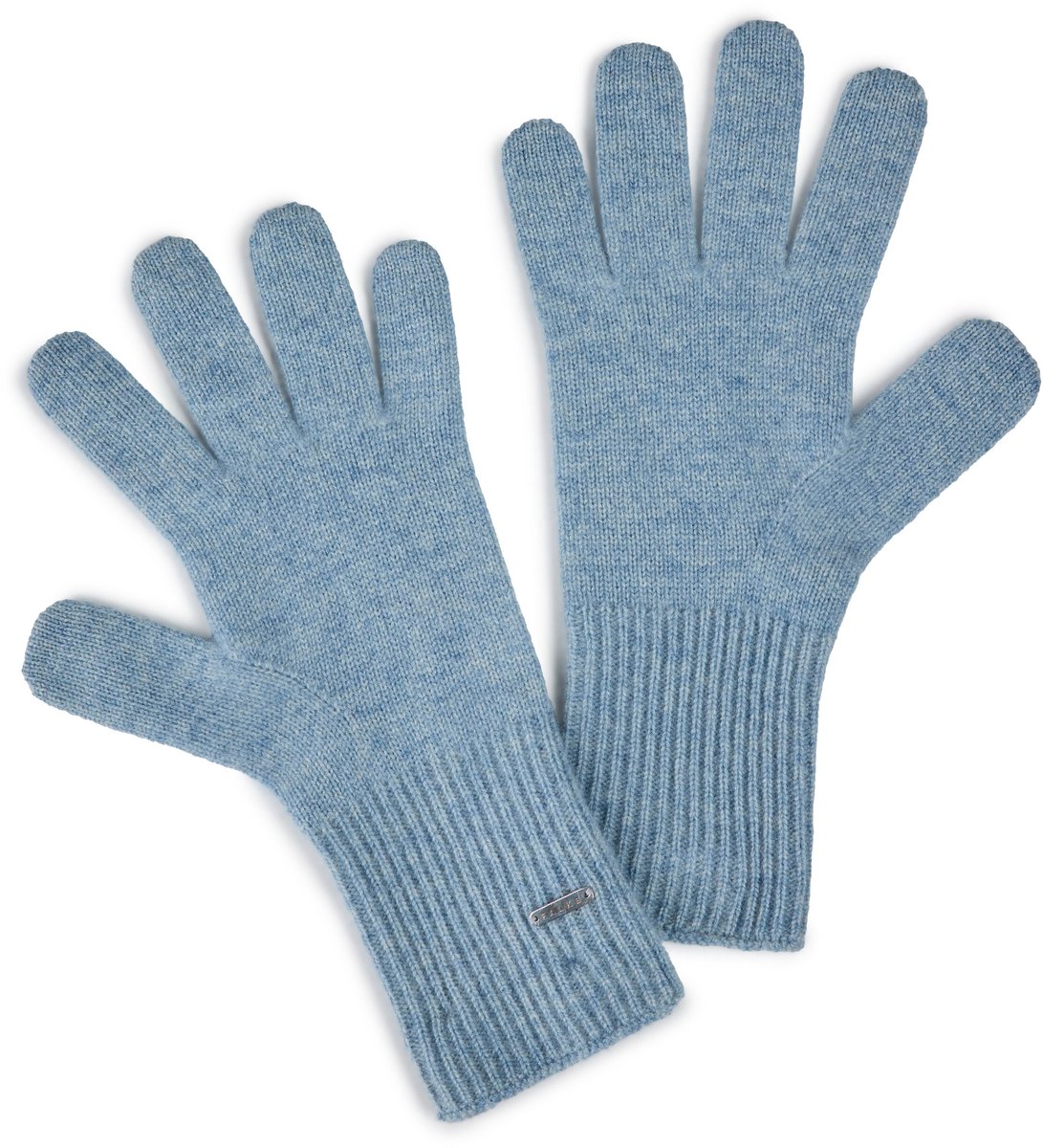 FALKE Gloves Cashmere sneldrogend kasjmier sporthandschoenen unisex blauw - maat ONESIZE