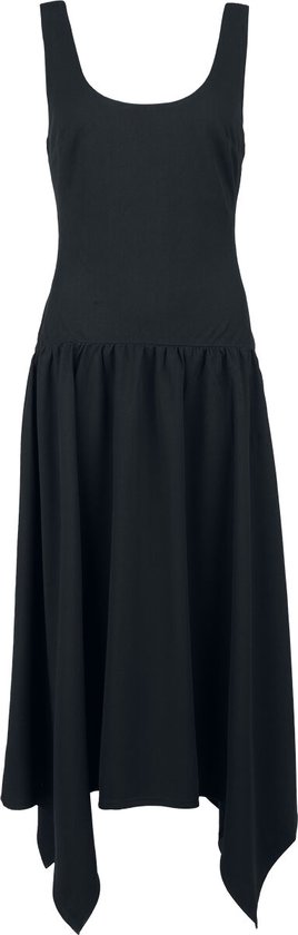 Killstar Forest Fable - Forsaken Grove Midi Dress Dames Maxi-jurk - zwart - L
