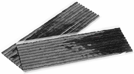 Bandenreparatiepluggen Set - Reparatieset Banden - Lekke Banden Repareren - Zonder Extra Lijm - 100 Stuks 200x3.5mm - Zwart — afbeelding 4