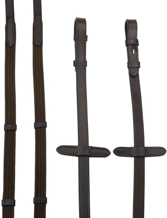 Horsegear Springteugels Horsegear Bruin | Maat: Paard
