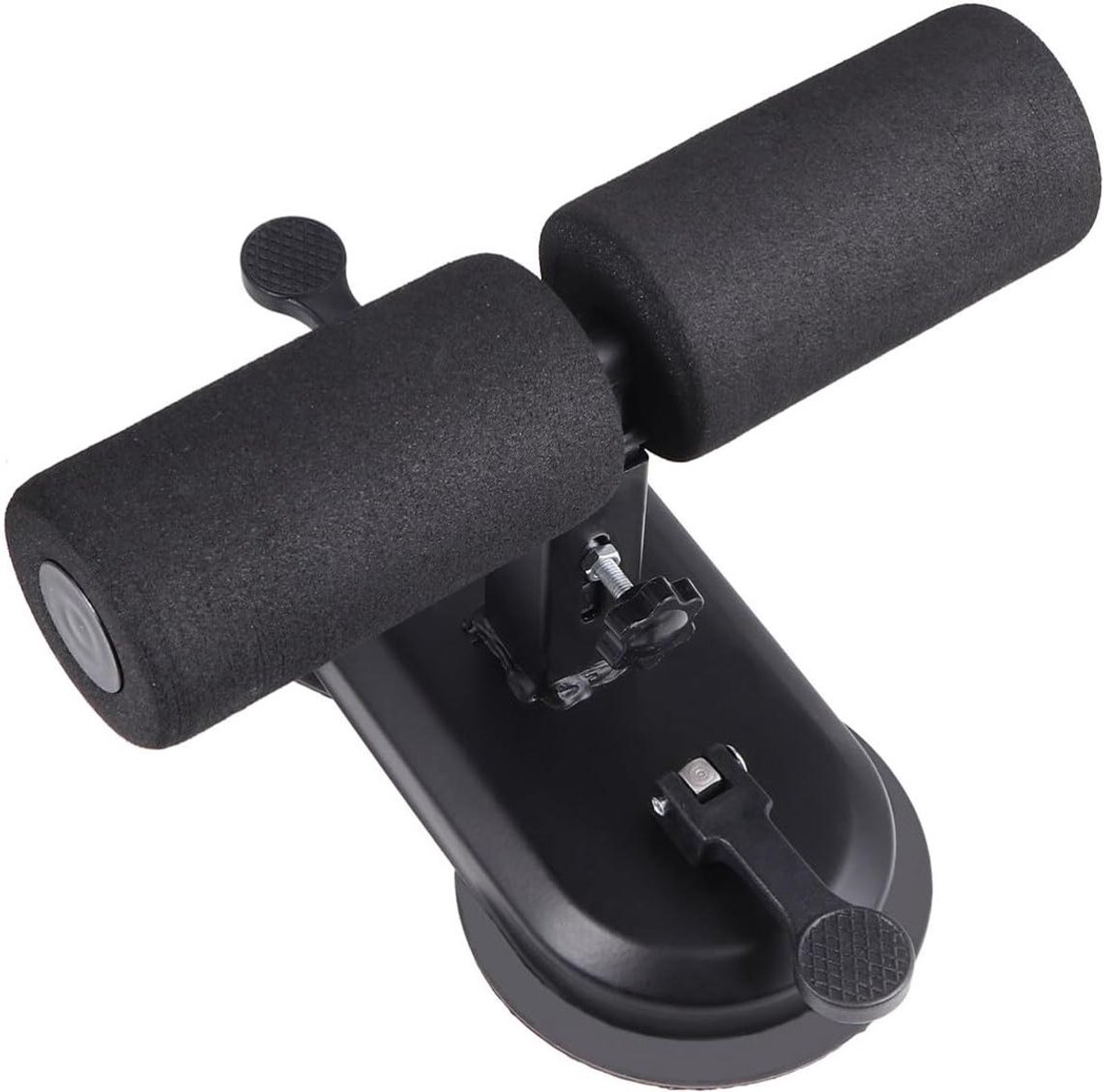 Buikspier Trainer - Sit-up Hulpmiddel - Thuis Trainen - Verstelbare Voetsteun - 21 x 10.5 x 10.5 cm - Zwart