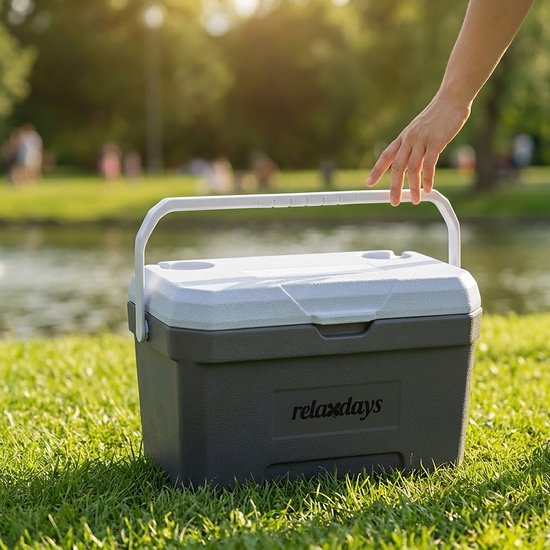 Koelbox - 15 liter - met koelelement — afbeelding 4