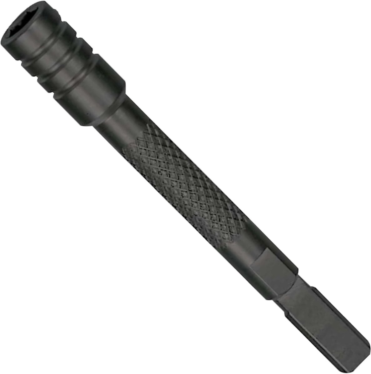 Leatherman Bit Verlenging - 8,26 cm Verlenging voor Leatherman Bits en Standaard Zeskant Bits - Zwart