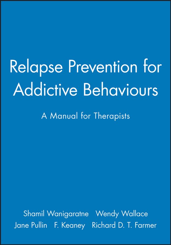 Relapse Prevention For Addictive Behaviours - cover