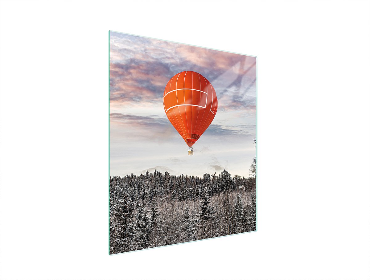 TMK ArtDeko - Snijplank van gehard glas - 45x52 cm - Veelzijdig Keukenpaneel