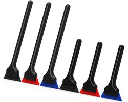 Folies Gereedschapsset - Rakel Kit - Auto Folie Aanbrengen - 3 Verschillende Hardheden - 6 Stuks - Assorti
