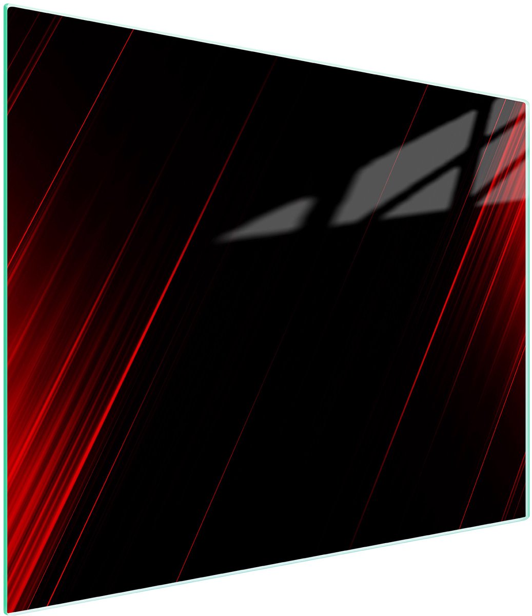 TMK ArtDeko - Snijplank - 52x30 cm - Geharde Glas - UV-print