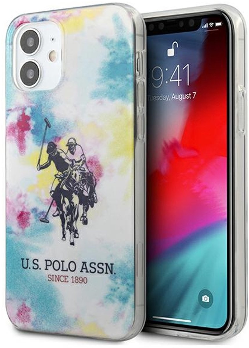 US - Polo - USHCP12SPCUSML iPhone - 12 - mini - 5.4 - veelkleurige - Tie - & - Dye-collectie
