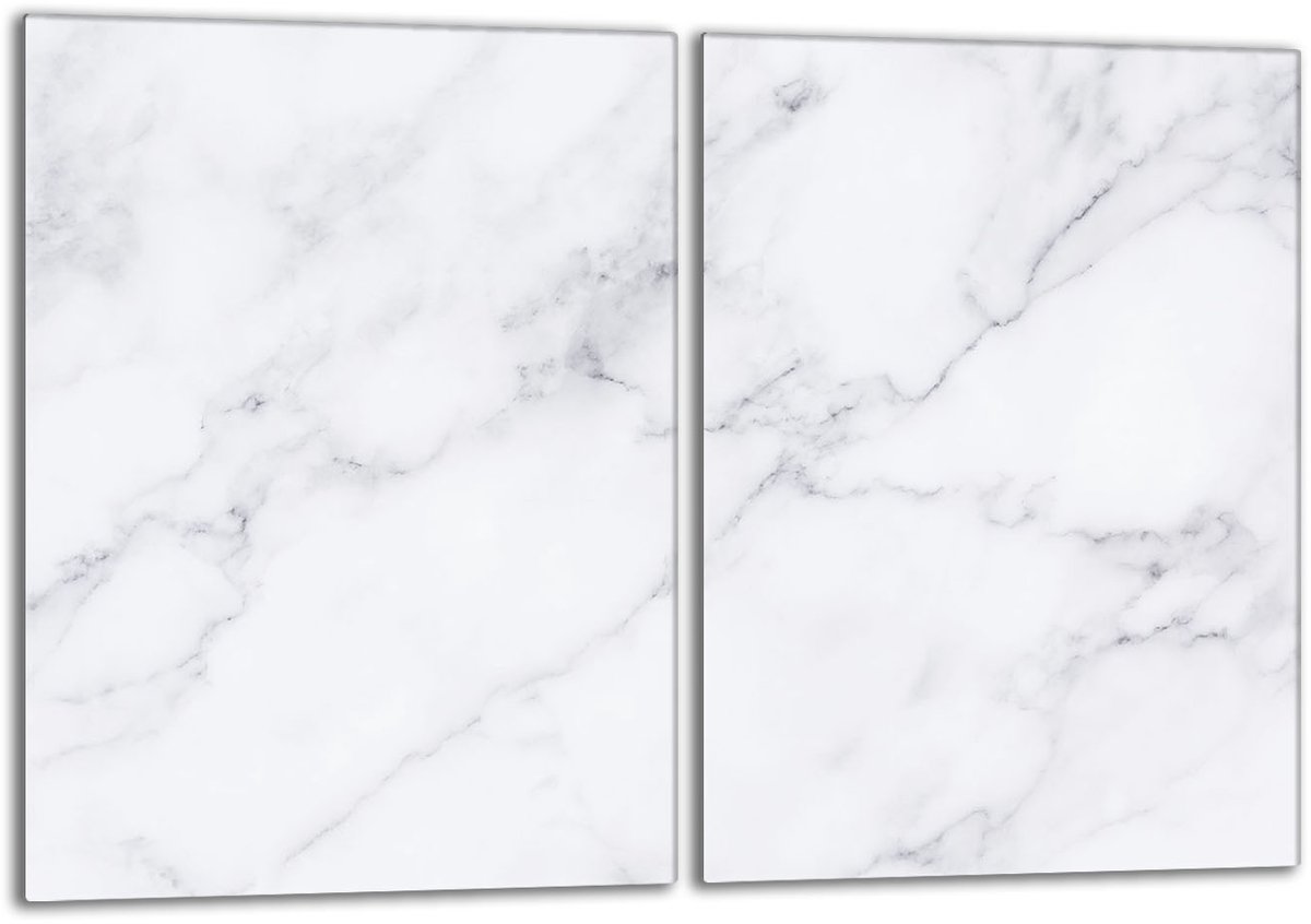 TMK ArtDeko - Snijplank - 2x40x52 - Marmereffect - Glazen bescherming