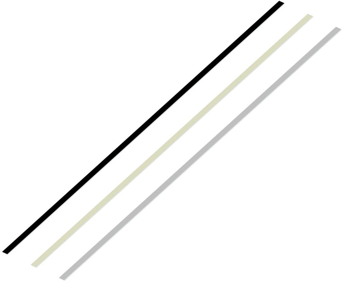Allecto - Gitaar Binding - Purfling Strip - Perfecte afwerking - 1650x6x1.5mm - Bescherming tegen krassen - Geschikt voor akoestische en klassieke ...