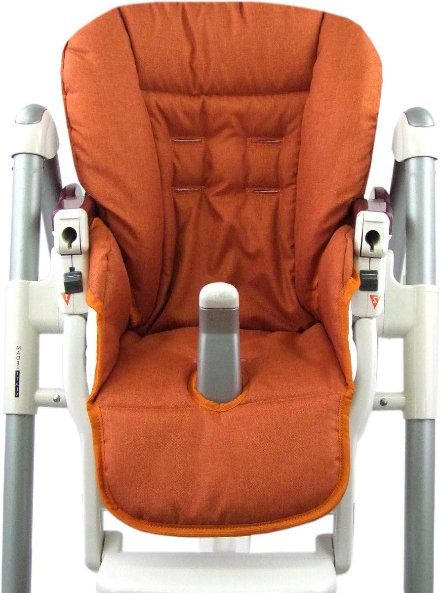Kinderstoelkussen - Stoelbekleding Vervanging - Kinderstoel Gebruik - Zacht Gevoerd - N.v.t. - Gemêleerd oranje