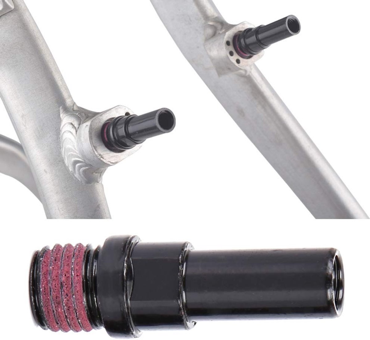 Store_8 - V Brake Pivot - Mountainbike Rem Pivot Frame Schroef Bout - Zwart - M8 M10 - Lichtgewicht en Corrosiebestendig - Geschikt voor V Remsyste...