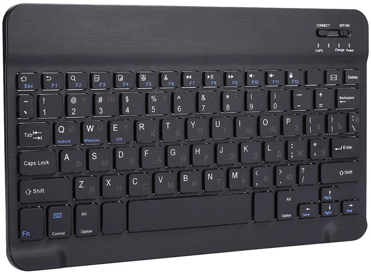 Allecto - Draadloos toetsenbord - Ergonomisch en draagbaar - Ultraslank design - Bluetooth 80-toetsen - Ideaal voor mobiel en desktop gebruik - Ges...