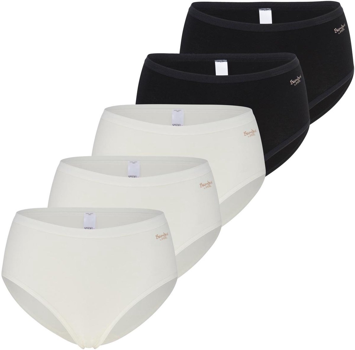 Speidel Dames midislip 5 pack Bambus