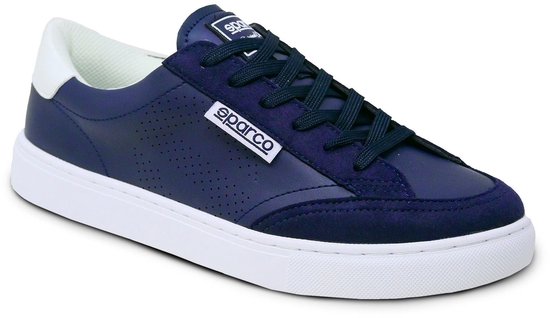 Sparco S-Time Sneakers - Oranje/Blauw/Multicolor — Marineblauw — 40
