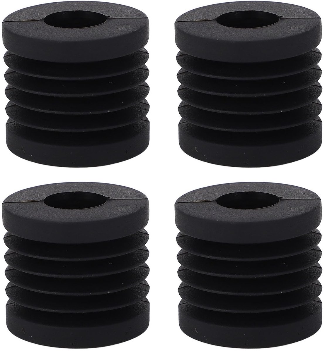 Dailygoody - Anti-vibratie Voetpads - Rubberen Pad - Verbetert Printkwaliteit - 4-delige Set - Antislip - Schokabsorberend - Geschikt voor 3D-printers