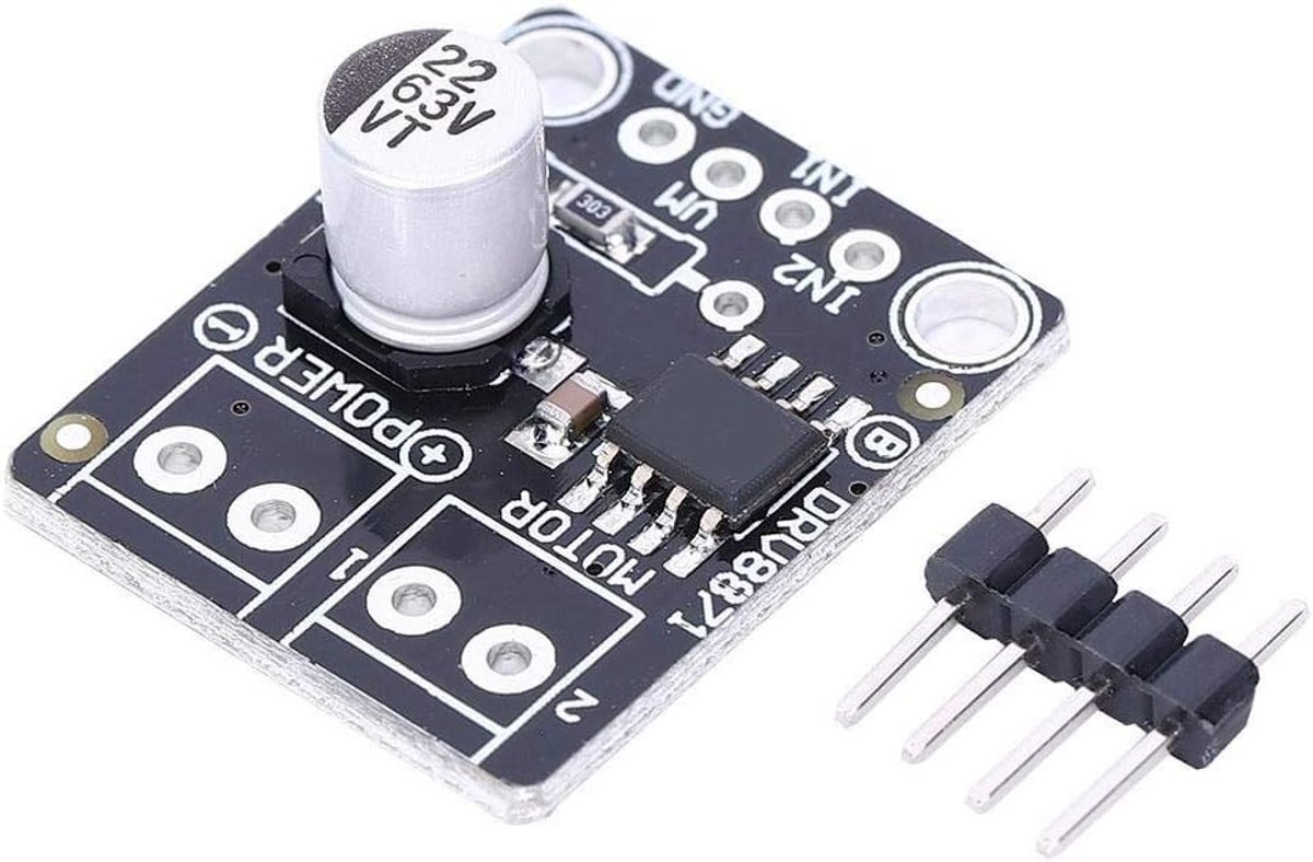 Dailygoody - H-Bridge DC Motor Driver Module - 6.5-45V - PWM Controle - 2 Stuks - Geschikt voor DC motoren - 3.6A - Betrouwbare aansturing