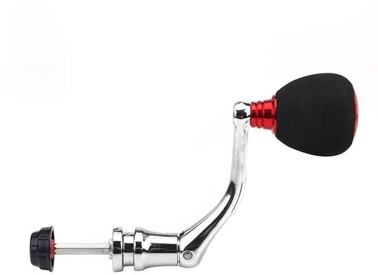 Dailygoody - Hengelmolen Handvat Vervanging - Baitcasting - Stevig Metaal - Rood, Goud of Zilver - Geschikt voor Daiwa - Perfect voor Hengelen — afbeelding 3