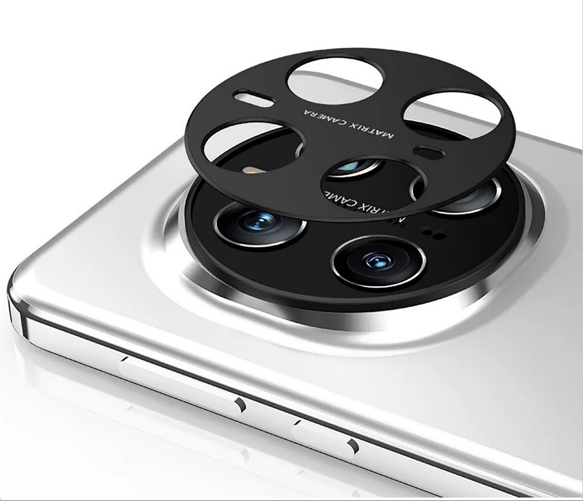 Dailygoody - Cameralensbeschermer - Metaal - 360° Bescherming - Zwart - Krassenpreventie - Geschikt voor Magic 7 Pro