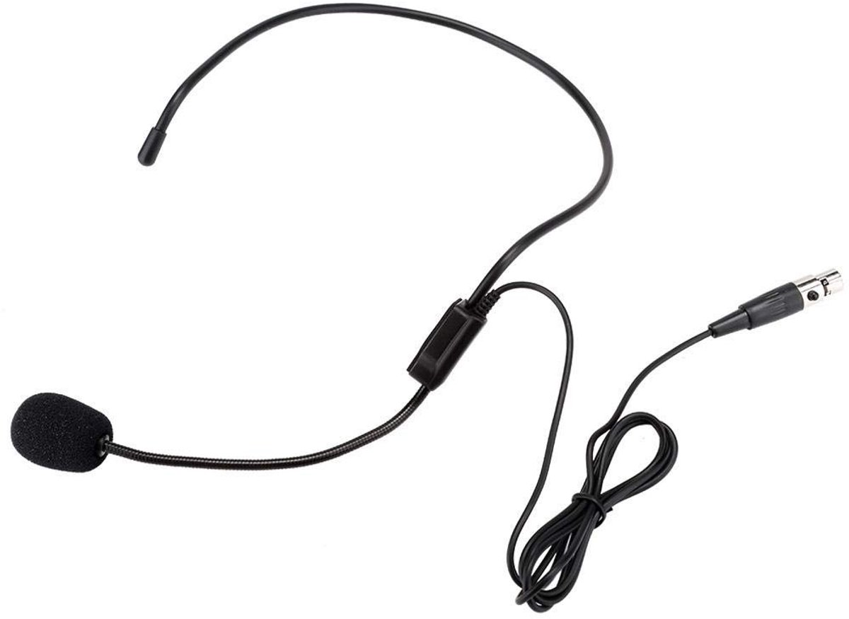 Dailygoody - 3-pins XLR-headsetmicrofoon - Draadloze microfoon - Professioneel geluid - Mini formaat - Voor sport en optredens - Ideaal voor tele