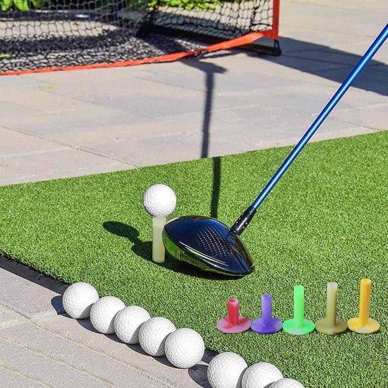 Store_9 - Golf Tees - Golfballen Houder - Rubber - Multicolor - Driving Range - Praktisch voor Thuis en Tuin van Store 9 — afbeelding 2