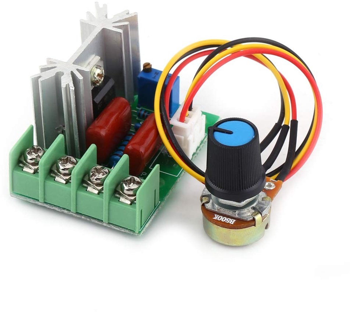 Dailygoody - Spanningsregelaar - Temperatuurregelaar - Eenvoudig te gebruiken - 2000 W - Snelheidsregelaar - Geschikt voor elektrische kachels -