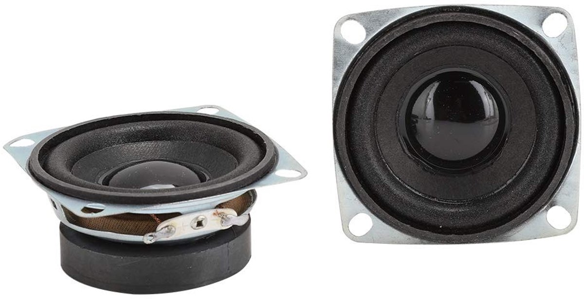 Dailygoody - Luidsprekerhoorn - Hoge Gevoeligheid - Krachtige Bas - 5 cm - Breedbandluidspreker - Duurzaam en Betrouwbaar - Geschikt voor Multime