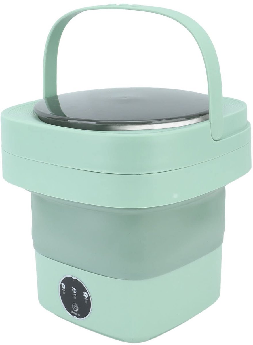 Dailygoody - Mini Draagbare Wasmachine - Compact - Gebruiksvriendelijk - Ondergoed - Ideaal voor Slaapzaal - Opvouwbaar - 11 Liter