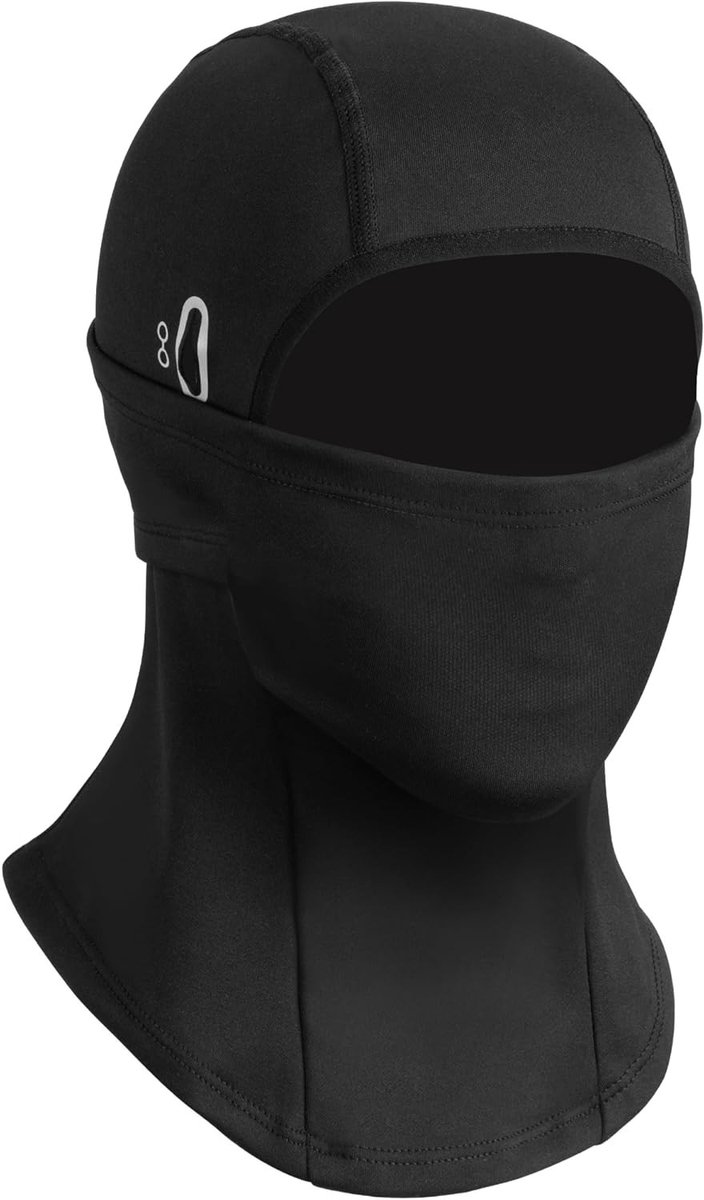 Winterse Thermische Balaclava voor Jongens en Meisjes - Ademend en Multifunctioneel - Zwart, One Size, Perfect voor Koude Dagen