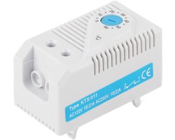 Solidchoice - Dailygoody - Mechanische thermostaat - Temperatuurregelaar - Compact en instelbaar - 0-60 °C - Bedraad en praktisch - Voor verwarming en koelapparaten