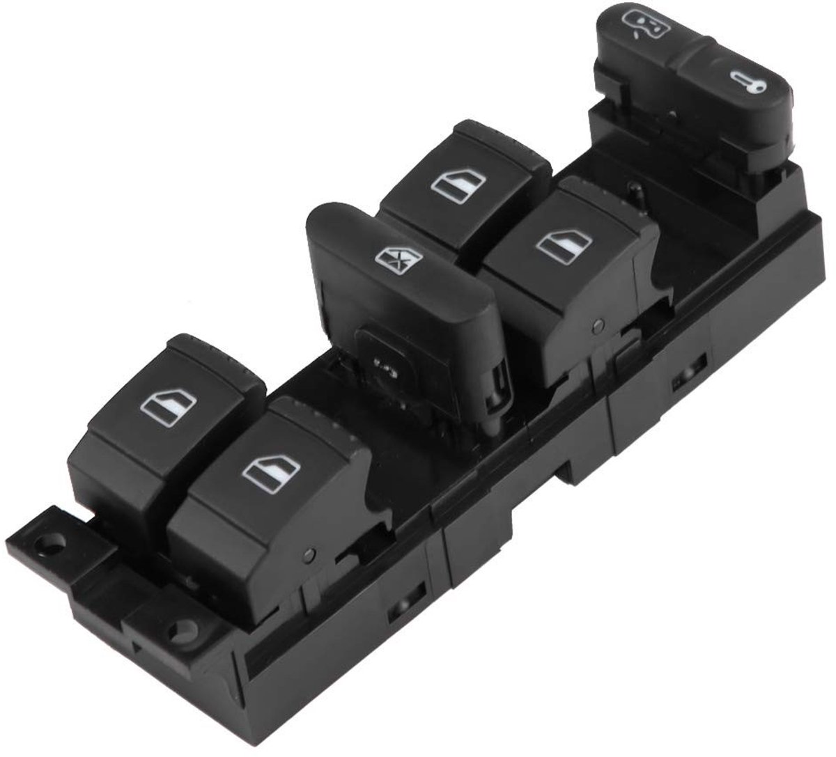 Dailygoody - Auto Raam Schakelaar - Elektrische Schakelaar - Eenvoudige installatie - Geschikt voor B5 Seat Toledo - Vervangingsschakelaar - 1999-2006