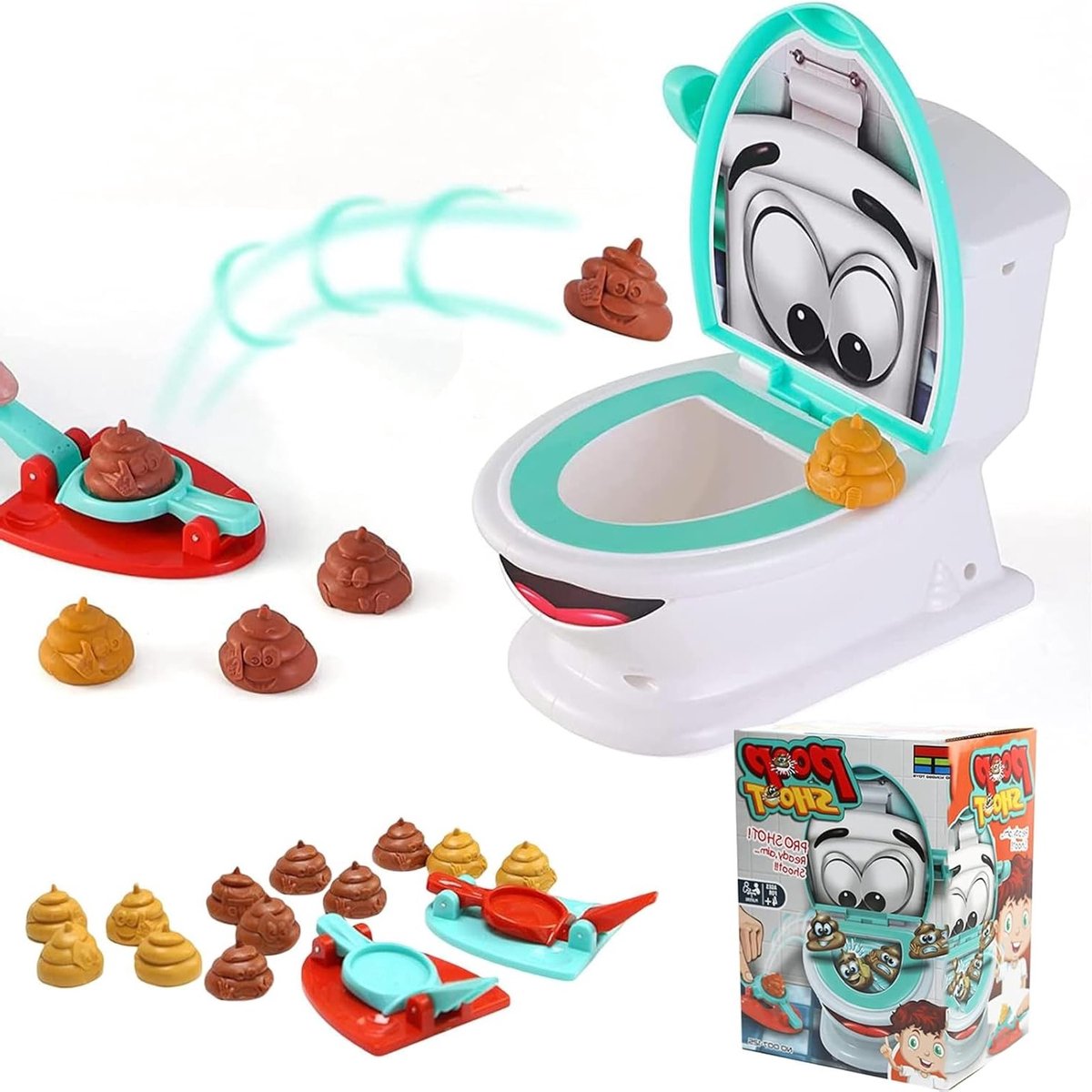 Kacka Alarm Game voor Kinderen, Leuk Toiletspel, Simulatiespel voor Feestdagen en Verjaardagen