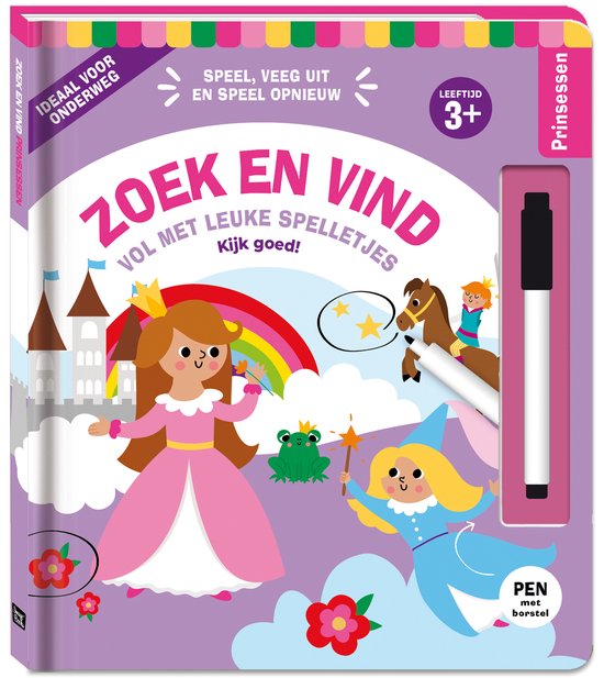Zoek en Vind Prinsessen - cover