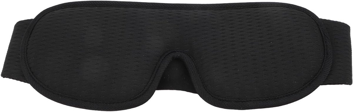 Slaapmasker - Oogmasker - Verbeteren Slaap - 3D Voorgevormd - 24 x 10 x 2.5 cm - Zwart