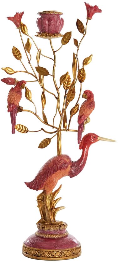 Light & Living Kandelaar Heron - Bordeaux - 22x11x44cm - Modern - Metaal