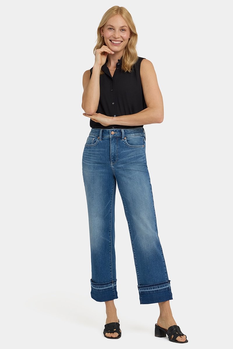 Bailey Relaxed Straight Ankle Jeans
