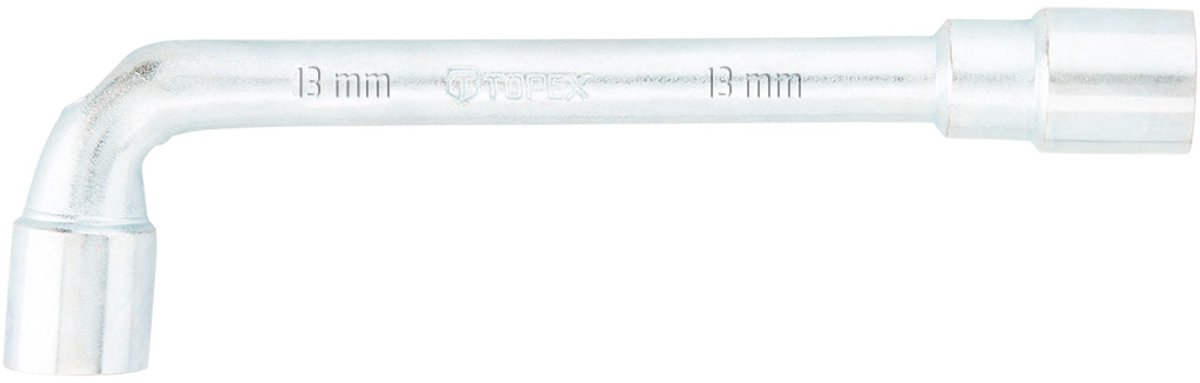 Topex L-sleutel 13mm 150mm Zeskant Aansluiting CrV Staal
